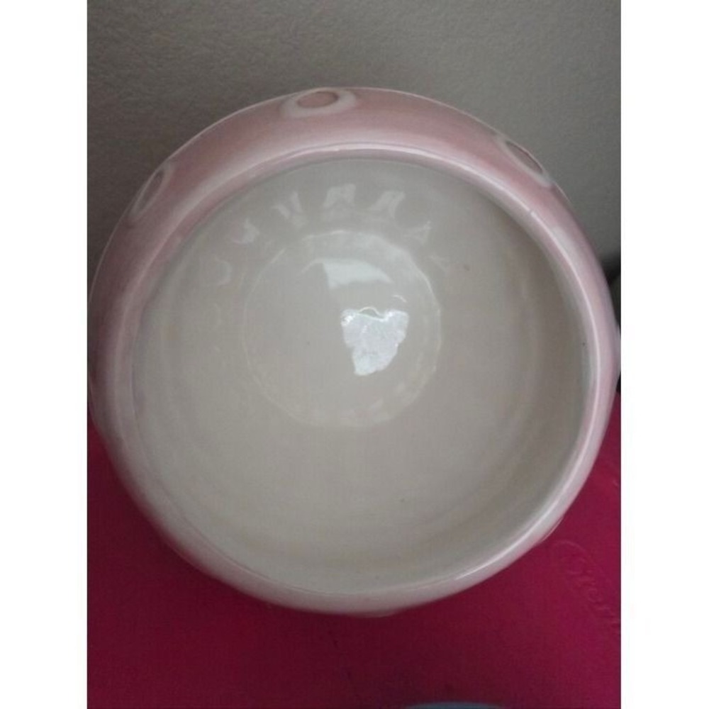 Giant Pink Cupcake Ceramic Cookie Jar With Sprinkles - Picture 3 of 8